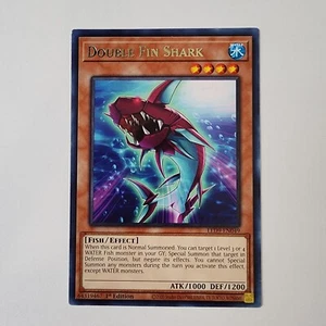 Double Fin Shark - LED9-EN049 - NM - Rare - 1st ed - Yugioh - Picture 1 of 2