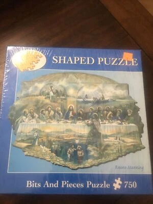 BITS AND PIECES RUANE MANNING THE LAST SUPPER 750 Pcs. Jigsaw Puzzle. Sealed. - Image 1 of 4