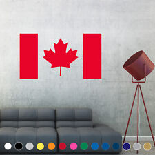 Canadian Canada Flag Wall Decal Sticker Art Living Room House Decor V1