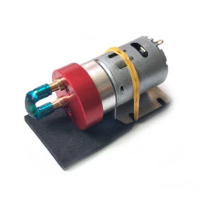 Pompa Carburante Elettrica Alluminio Ingranaggio Metallo Pompa Fumi con Staffa di Montaggio per RC   - Foto 1 di 5