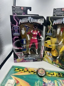 Power Rangers Legacy MMPPinkRanger & InSpace Ranger Yellow Ranger e orologio - Foto 1 di 8