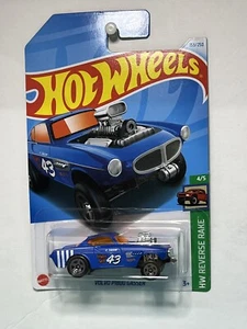 2024 Hot Wheels HW RASTRELLO RETROMARCIA 4/5 VOLVO P1800 Gasser 153/250 - Foto 1 di 2