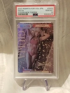 PSA GEM MINT 10 ! 2022 Rebirth For You STARDOM STD/PR-0005 Giulia PR Japanese - Picture 1 of 2
