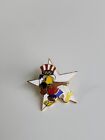 Sam the Eagle Shot Put Lapel Pin Los Angeles Summer Olympic Games 1984