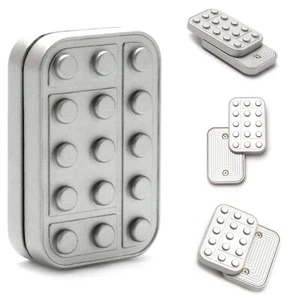 Brick Metal Push Card Slider Unlimited Rotary Magnetic EDCFidget Toy ADHS Relief - Bild 1 von 13