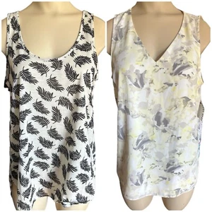 Nine West & H&M Size S Lot of 2 Sleeveless Tops NWT - Picture 1 of 12
