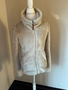 Bench Women’s Beige Jacket Super Soft Fleece Size Medium - Picture 1 of 11