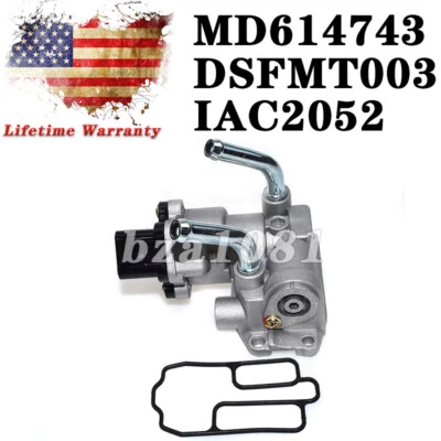 Idle Air Control Valve MD614743 AC4148 For Mitsubishi Mirage 1997-2000 1.5L 1.8L Foto 1 de 4