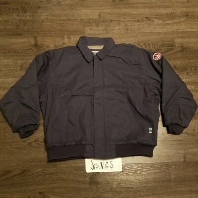 WALLS FR Flame Resistant Insulated Work Jacket Winter coat Heavy Blue Mens 3XL - Image 1 of 4