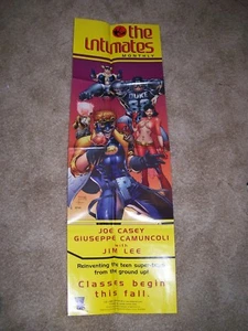 The Intimates Promo Poster 11" x 34" DC Wildstorm 2004 Jim Lee - Picture 1 of 7