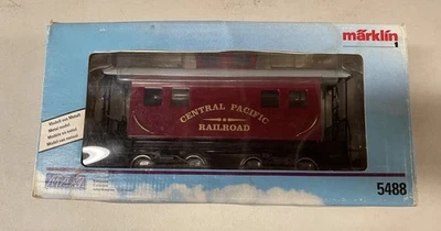 Maxi Marklin Gauge 1 5488 Caboose Cental Pacific Railroad - Image 1 of 3