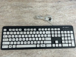 Logitech K310 920-004033 Wired Keyboard Washable USB Desktop Great Shape - Picture 1 of 5