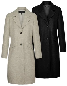 Vero Moda Damen Mantel Jacke Wollmantel Übergangsjacke Kurzmantel VMFortunesara - Bild 1 von 7