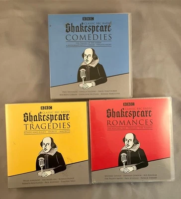 Classic BBC Radio CDs: Shakespeare's Comedies, Tragedies and Romances (Sealed) Foto 1 de 4