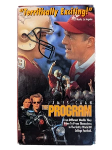The Program VINTAGE VHS Cassette James Caan - Imagen 1 de 2