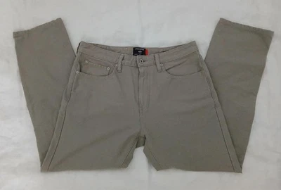 Мужская размер 32 DOCKERS Smart 360 трикотажа Slim Fit прямые штанины Jean покроя хаки брюки - Изображение 1 из 3