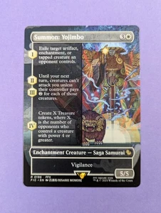 MTG Magic: FINAL FANTASY: Commander: Summon: Yojimbo #0196 Rare - NM - Picture 1 of 2