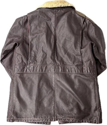 Vintage 1980's C.P. Company Leather Hunting Jacket Size L - Image 1 of 3