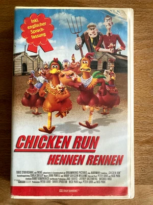 VHS Chicken Run - Hennen Rennen, von Nick Park & Peter Lord (Wallace & Gromit), - Bild 1 von 3