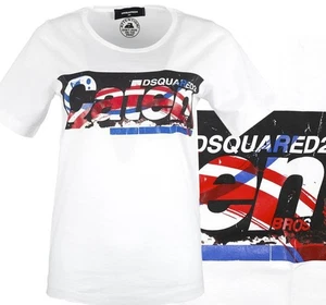 Dsquared2 Women's Short Sleeve T-Shirt S72GC0971 32707270 - Picture 1 of 6