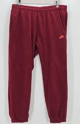Pantalones deportivos Nike polar para hombre 2XL rojo borgoña Sherpa DD4892-677 Foto 1 de 4