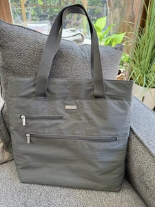 Bolso de Mano Baggallini Gris Nylon Viaje Bolso de Hombro Se Conecta a la Asa del Equipaje - Imagen 1 de 15