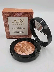 Laura Geller Baked Blush-N-Brighten Marbleized Blush “Sunswept ” 0.16 oz - NIB - Picture 1 of 4