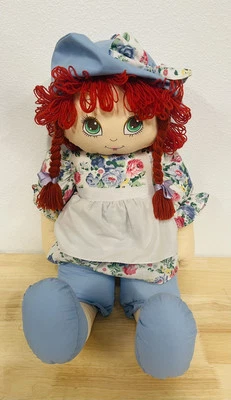 HTF 1992 28” Commonwealth Softhearted Friends Girl Doll Large Plush Toys R Us - Image 1 of 4