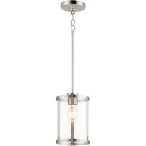 Maxim Lighting 25252CLSN Sentinel Pendant Satin Nickel - Picture 1 of 5