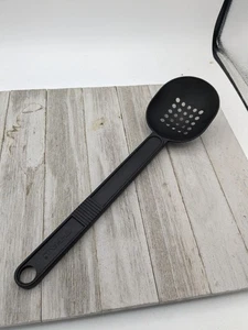 Utensilio de cocina vintage con cuchara ranurada de nailon T-Fal negro 13 3/4" Tfal - Imagen 1 de 9