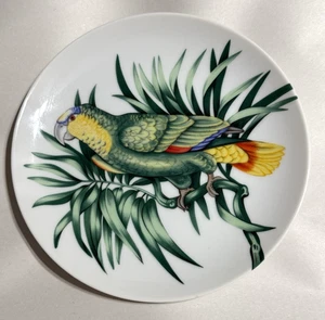 Fitz and Floyd Fine Porcelain PERROQUET 7.5 Incn Salad Plate ~ Japan - Picture 1 of 3