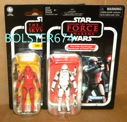 FIRST ORDER STORMTROOPER VC118 & SITH JET TROOPER VC159 Star Wars 2018 3.75" Cover