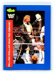 1991 Classic WWF Superstars No Copyright ERR Ted DiBiase #132 Rookie RC RARE - Picture 1 of 2
