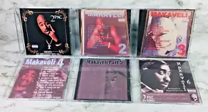 2PAC - MAKAVELI TEIL (1-6) SAMMLUNG SET (PROMO) MIXTAPE SET MIX CD SET (SELTEN) - Bild 1 von 8