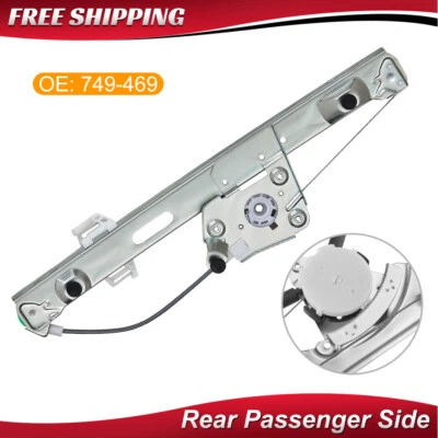 Rear Passenger Window Regulator W/o Motor For BMW 325i 328i 330i 335i 335d M3 - Image 1 of 4