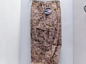 USMC DESERT DIGITAL MARPAT FROG GEAR PANTS MEDIUM LONG NEW - Picture 1 of 3