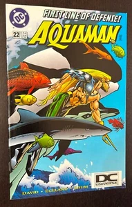 AQUAMAN #22 (DC Comics 1996) -- DC UNIVERSE LOGO VARIANT -- NM- - Picture 1 of 2