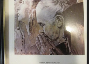 Freedom of Worship by Norman Rockwell - Picture 1 of 5