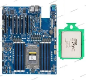 Gigabyte MZ32-AR0 Motherboard + AMD EPYC 7642 48 Core CPU Processors Combos - Picture 1 of 3