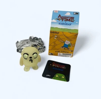 Figura Vinilo Kidrobot Hora de Aventuras Mini Serie 3" Brilla en la Oscuridad Jake Ghost Foto 1 de 3
