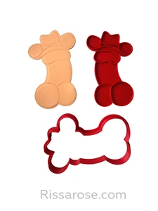 Cowboy Penis cookie cutters debosser novelty Naughty Cute Hens Bucks Nights eggp - Picture 1 of 2