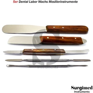 Labor Wachs Modellierung Instrumente Gips Messer Schnitzer Zementspatel Dental - Bild 1 von 6