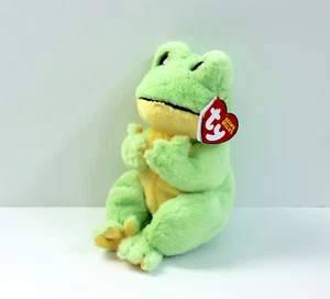 Peluche Ty Beanie Bellies Snapper La Rana Verde Peluche 6" - Foto 1 di 5