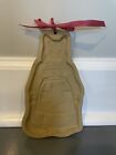VTG 1988 Brown Bag Cookie Art Mold Mama Kitty CAT in Apron Hill Design Craft