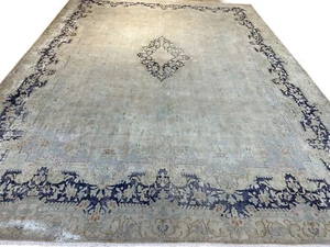 Una de las mejores"" alfombra persa exclusiva vintage hecha a mano 394x294 cm 221008 - Imagen 1 de 12