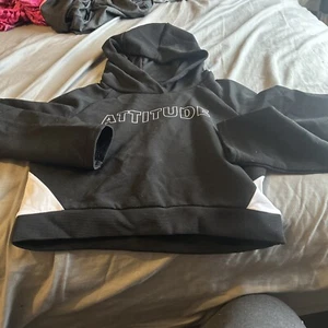 Primark Young Dimensions Attitude black hoodie age 9-10 - Picture 1 of 4