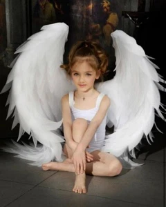 Cupido Ángel Pluma Alas con Arco y Varita Flecha Disfraz Accesorios San Valentín Juegos con disfraces - Imagen 1 de 9