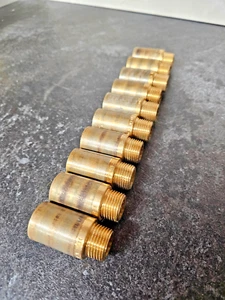 ---- 10 Stück neue Hahnverlängerungen   ½" x 40mm ---- - Bild 1 von 2