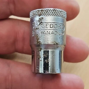 Gedore 9/16" AF Socket 1/2" Drive 12 Point Socket Made In Germany  - Picture 1 of 7