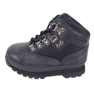 Timberland Toddler's Euro Hiker Boots 96848 Waterproof Outdoor Black SZ 7 - Picture 1 of 8